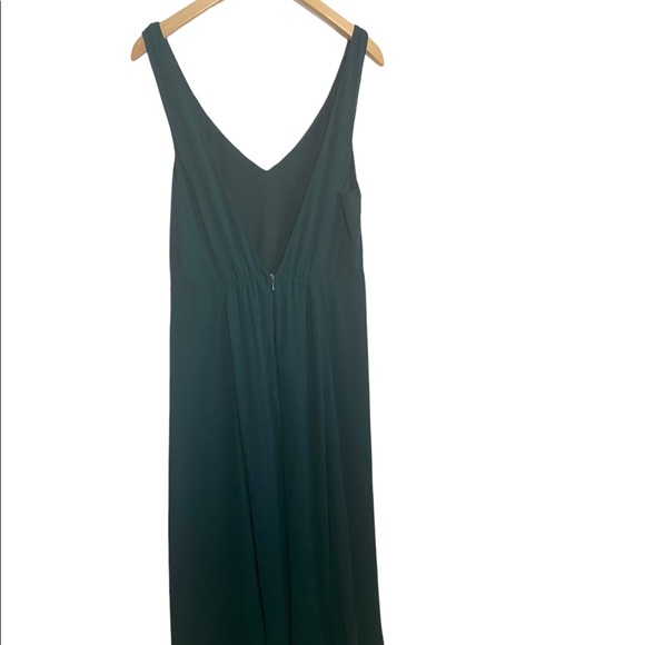 Show Me Your Mumu Jenn Maxi Dress Emerald Chiffon - Picture 6 of 12